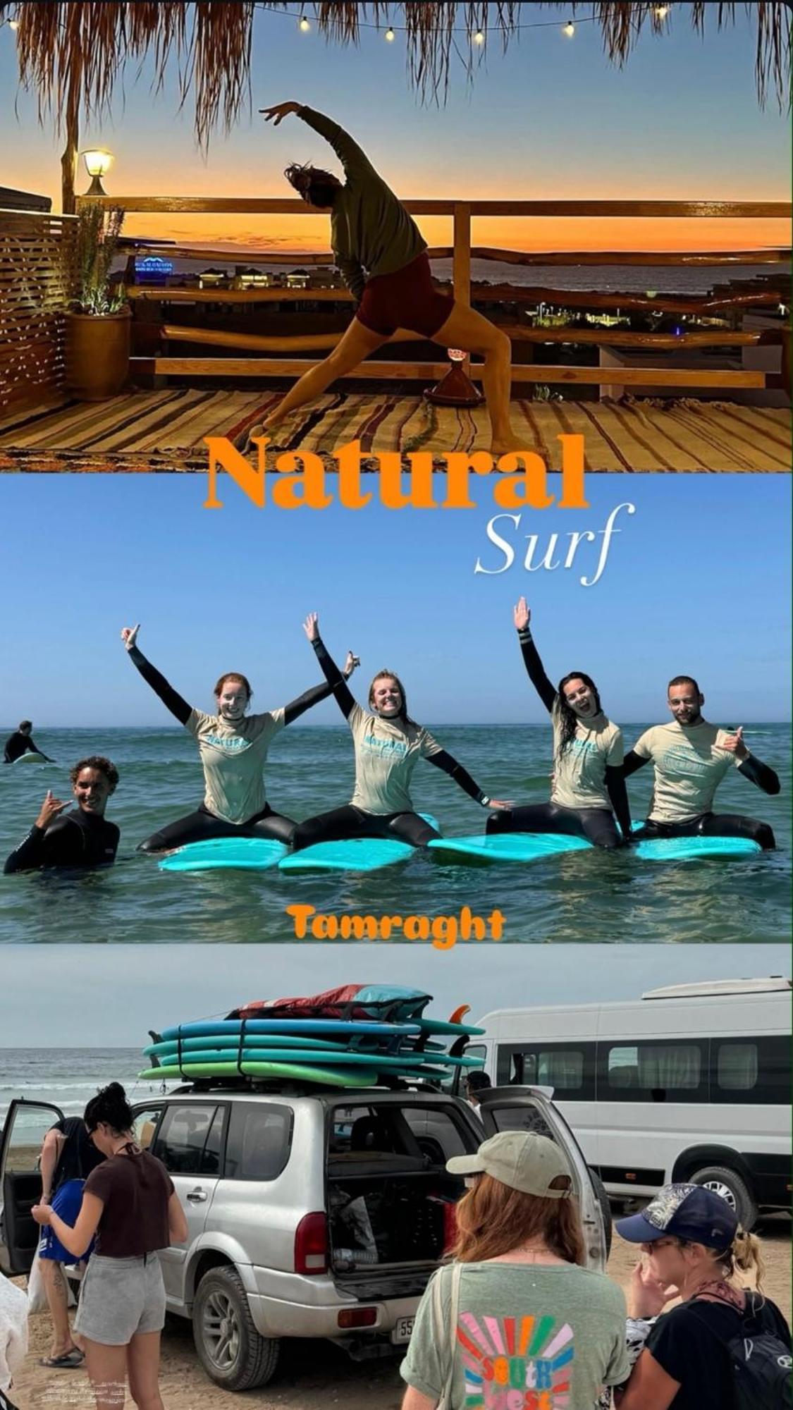 Natural Surf House Tamraght ภายนอก รูปภาพ
